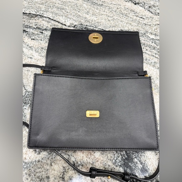 NWOT Tory Burch Black Quilted Crossbody Bag - Picture 14 of 16